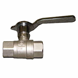 3/4" Gas Valve,Silver