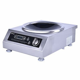Countertop Hot Plate Induction Cooker Range, Curved Top