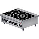 Countertop Electric Induction Cooker Range With Six Burners