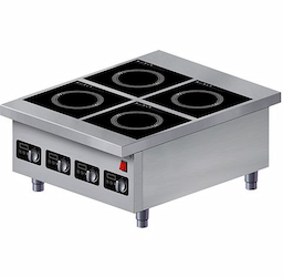 Countertop Electric Induction Cooker Range With Four Burners