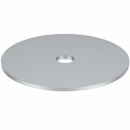 84"x1" Hot Roll Round Plate, Finish Polish