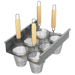 Noodle Basket Cradle with 4-hole (for noodle basket of 5.5" Diameter)