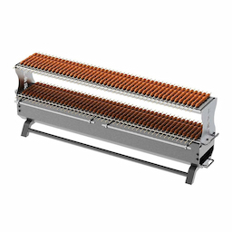48" Double galleries Charcoal BBQ Grill