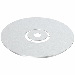 14" Plate with One hole for Steamer