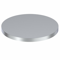 36"x1" Hot Roll Round Plate, Finish Polish