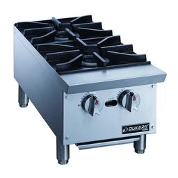 Dukers 12" Two Burner Hot Plate