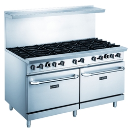 Dukers 60" 10 Burner Gas Oven Range