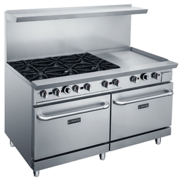 Dukers 60" Mix Top Gas Oven Range