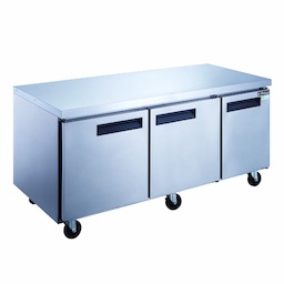 Dukers 73" Three Door Undercounter Freezer